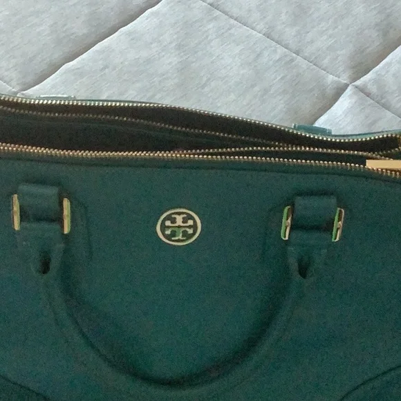 Tory Burch Blue Satchel - Picture 3 of 10